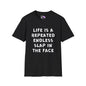 Life Is A Repeated Endless Slap In the Face Adult T-shirt