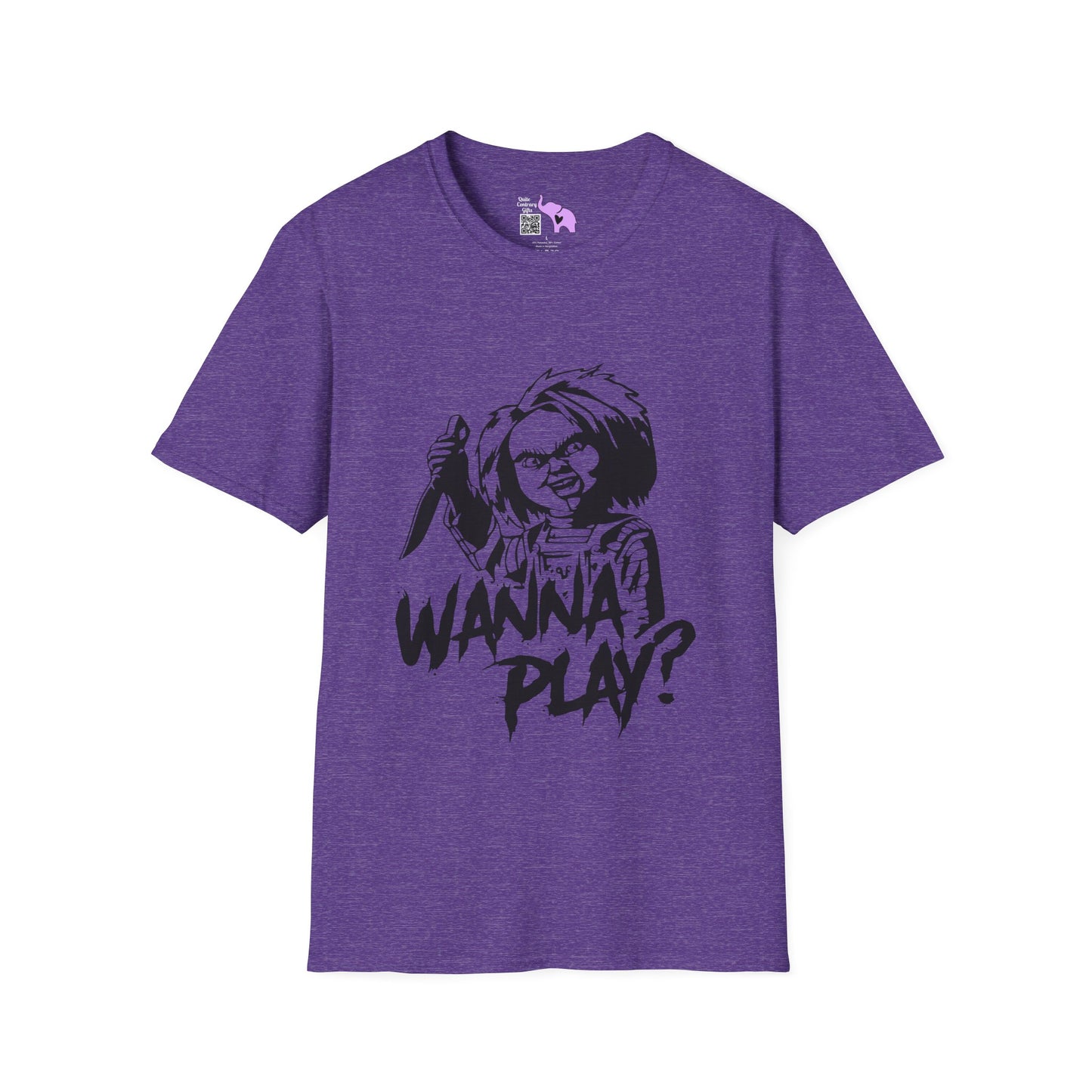 Chucky Wanna Play? Adult T-shirt