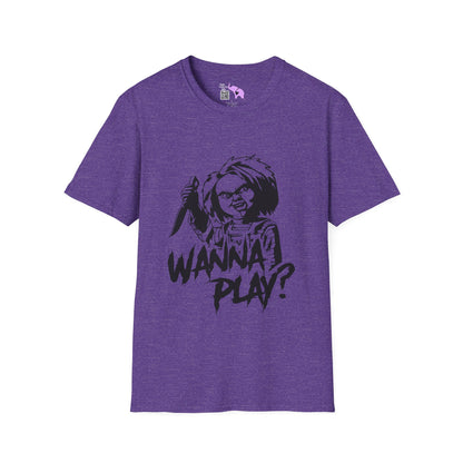 Chucky Wanna Play? Adult T-shirt