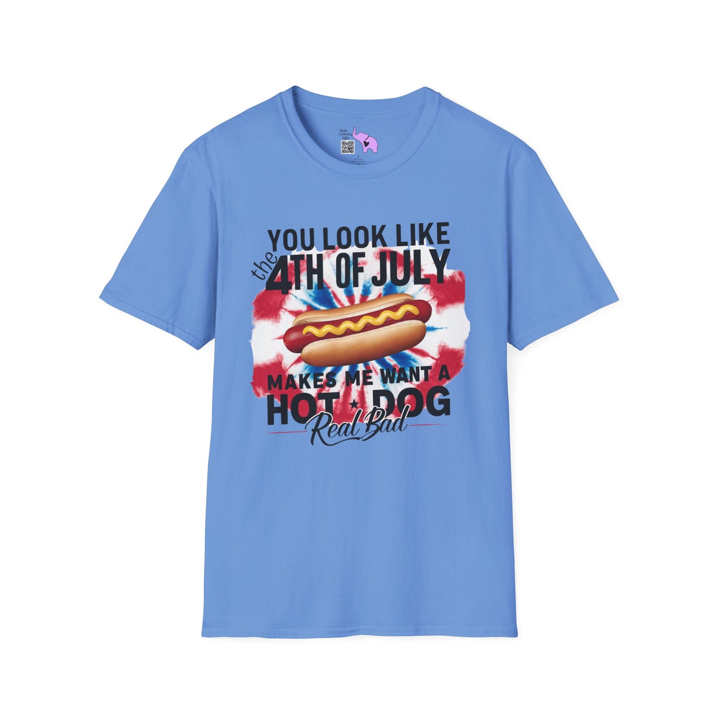 You Look Like The 4th of July Makes Me Want A Hot Dog Real Bad Adult T-shirt