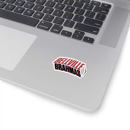 Burton Panthers (Angled, Black) Kiss-Cut Decal