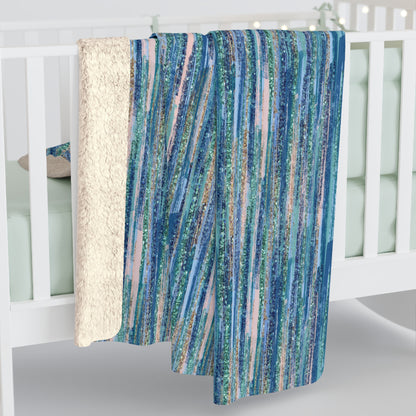 Ocean Drizzle Fleece Blanket