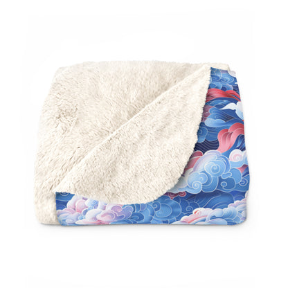 Azure Kumo Flow Basic Bedding Set