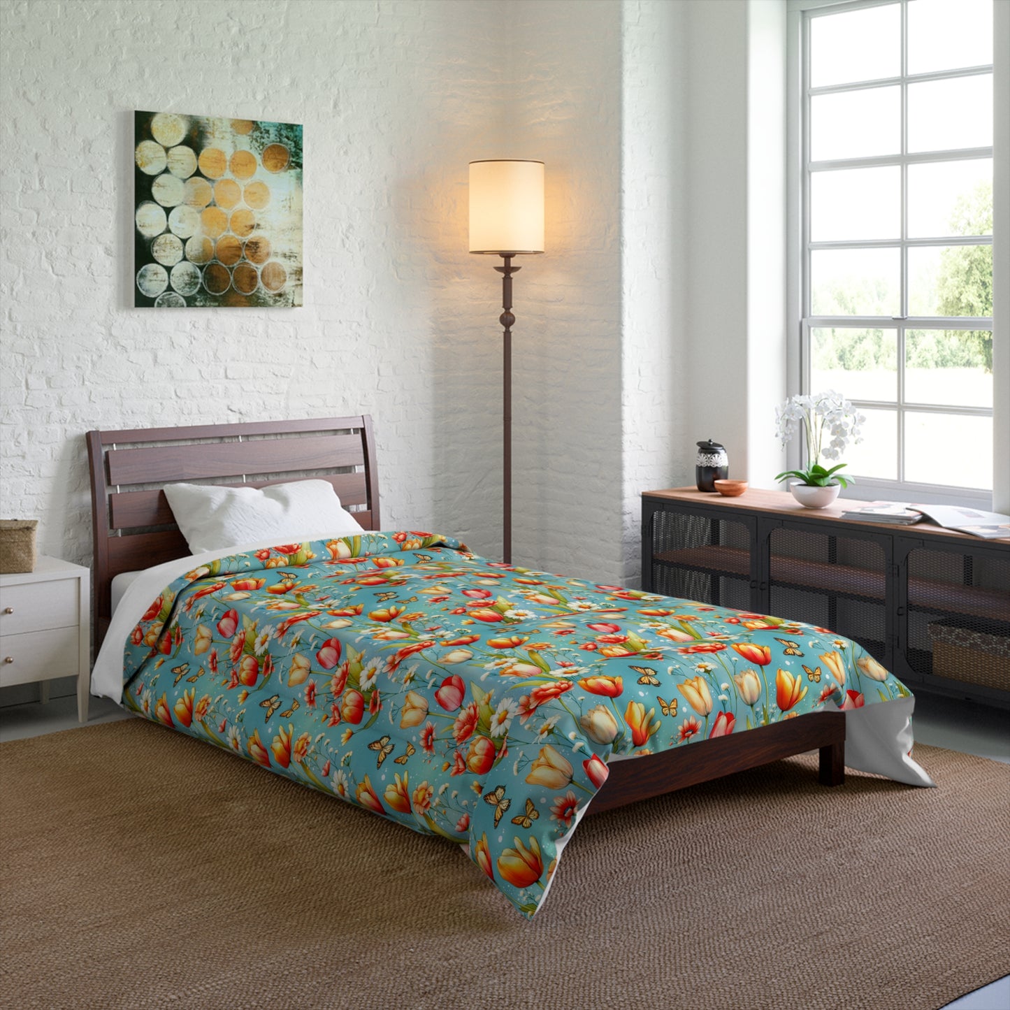 Butterfly Bloom Basic Bedding Set
