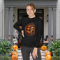 Crumbling Jack-O'-Lantern Youth Long Sleeve Tee