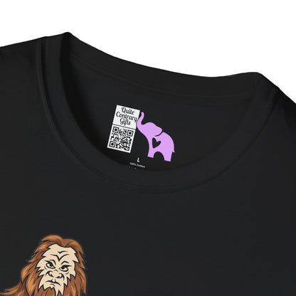 Bigfoot & Alien Adult T-shirt
