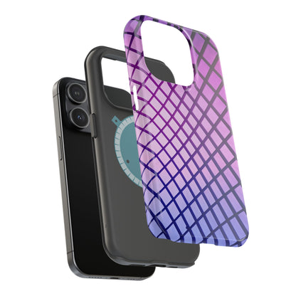 Midnight Mist Mosaic MagSafe® Compatible Tough Case for iPhone