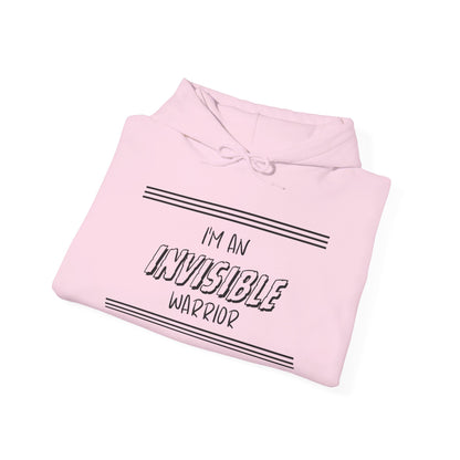 I'm An Invisible Warrior Heavy Blend™ Hooded Sweatshirt