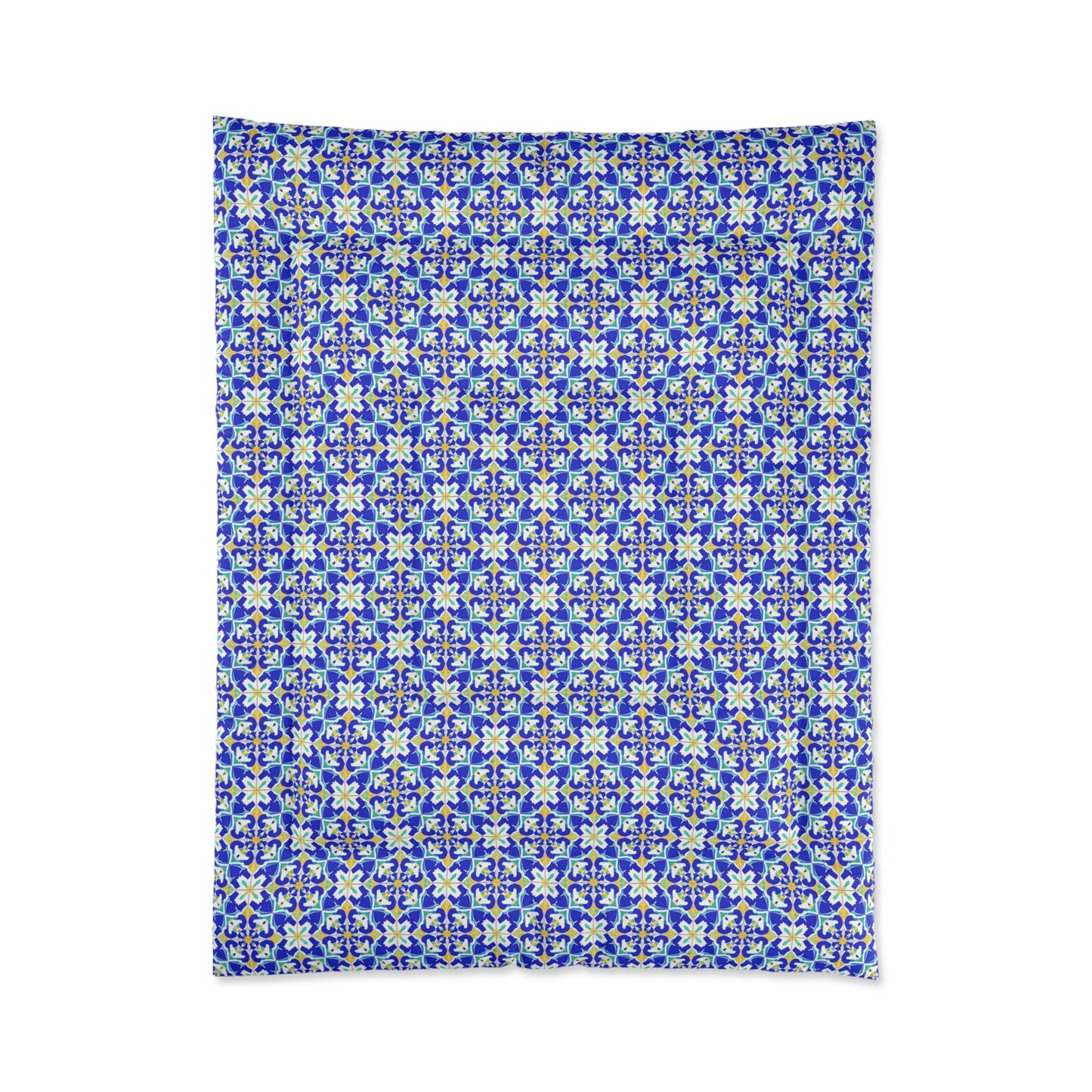 Blue Horizon Mosaic Comforter
