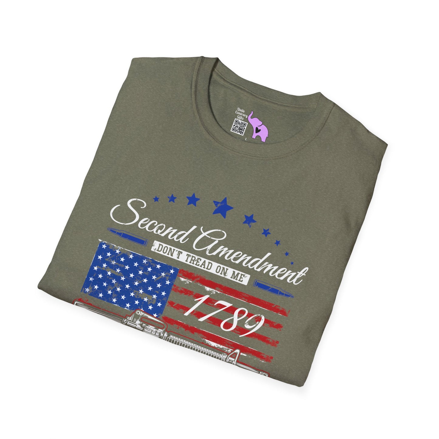 Second Amendment American Original Homeland Security Adult T-Shirt