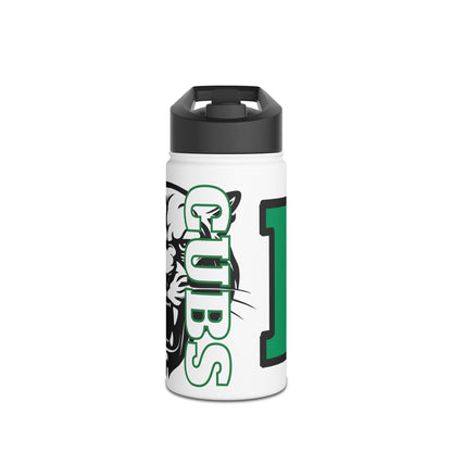 Brenham Cubs Mascot Stainless Steel Water Bottle