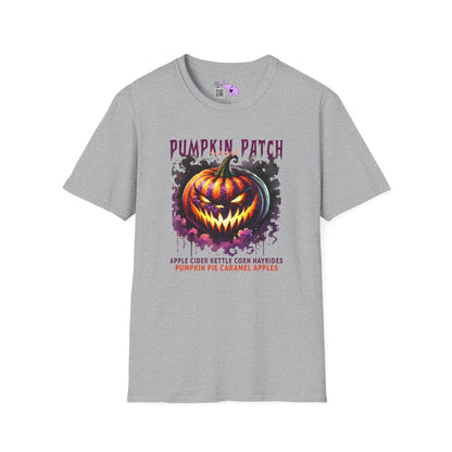 Creepy Pumpkin Patch Adult T-shirt