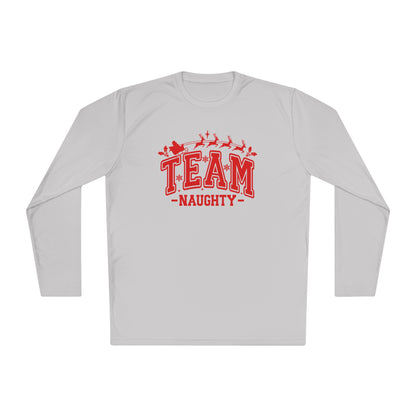 Team Naughty Adult Long Sleeve Tee