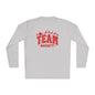 Team Naughty Adult Long Sleeve Tee