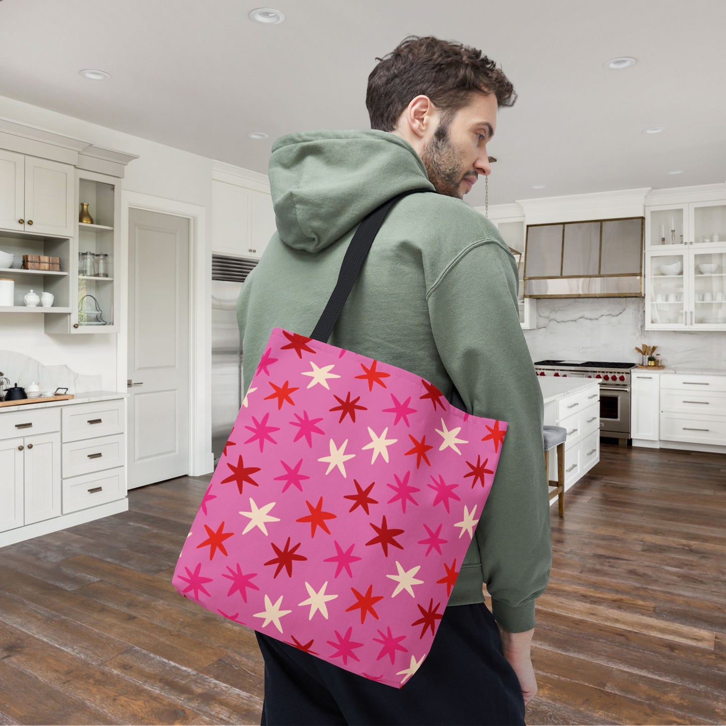 Love Sparks Canvas Tote Bag