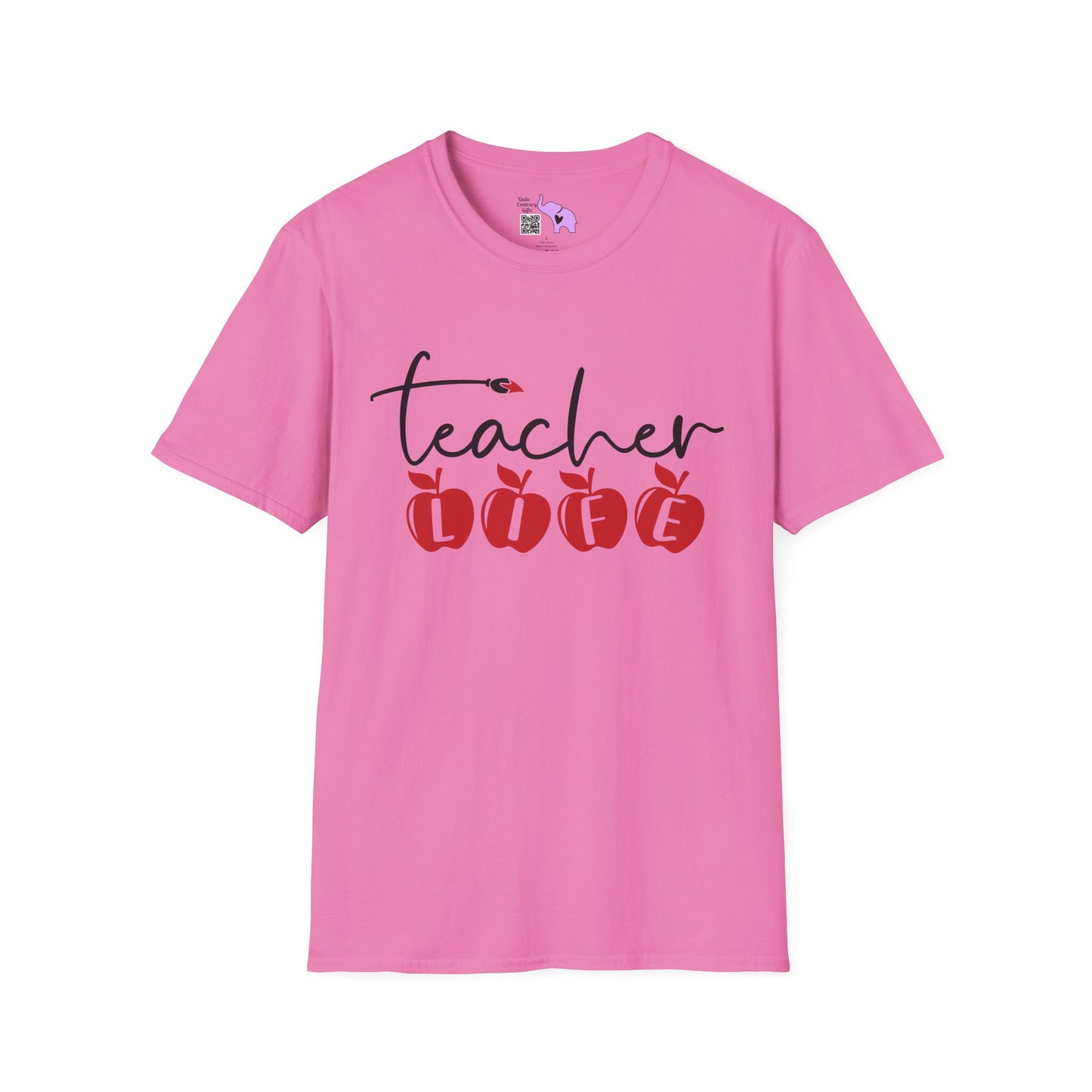 Teacher Life (Apples) Adult T-shirt
