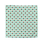 Teal/White Harlequin Microfiber Duvet Cover