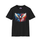 American Bald Eagle in Flight Adult T-shirt
