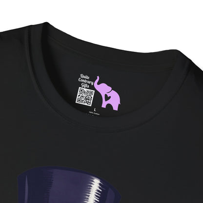 Top Hat & Mustache Skull Adult T-shirt