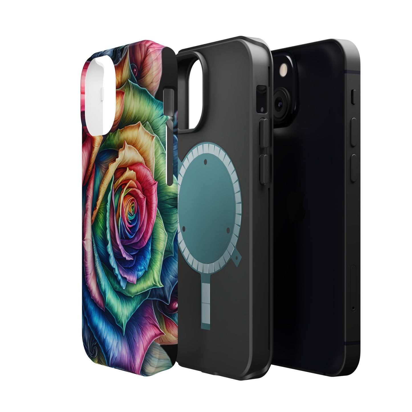 Colorful Rose MagSafe® Compatible Tough Case for iPhone