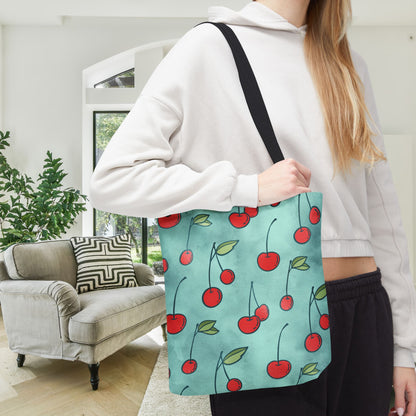 Cherry Jubilee Canvas Tote Bag