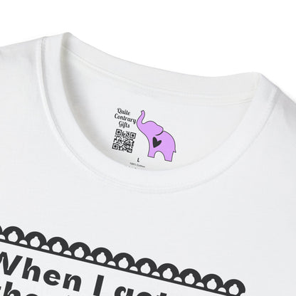 When I Get Old They're Never Gonna Say... Adult T-shirt