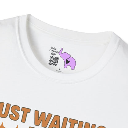 Just Waiting For Halloween Adult T-shirt
