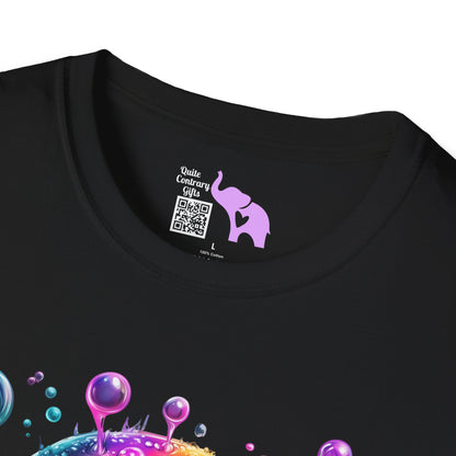 Bubbly Monster Adult T-shirt