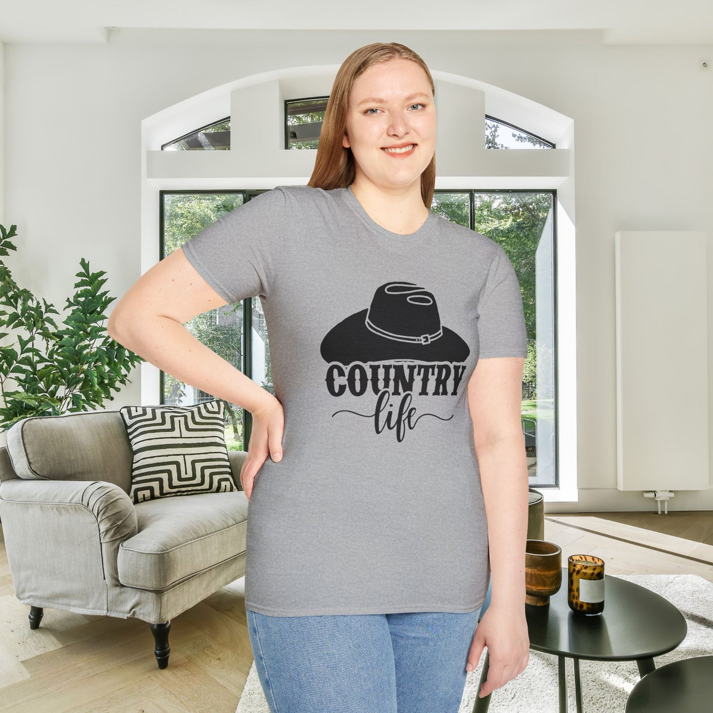 Country Life Adult T-shirt