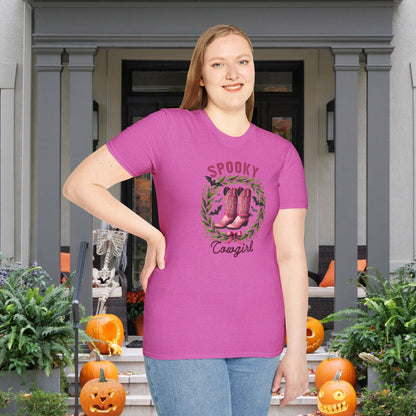 Spooky Cowgirl Adult T-shirt