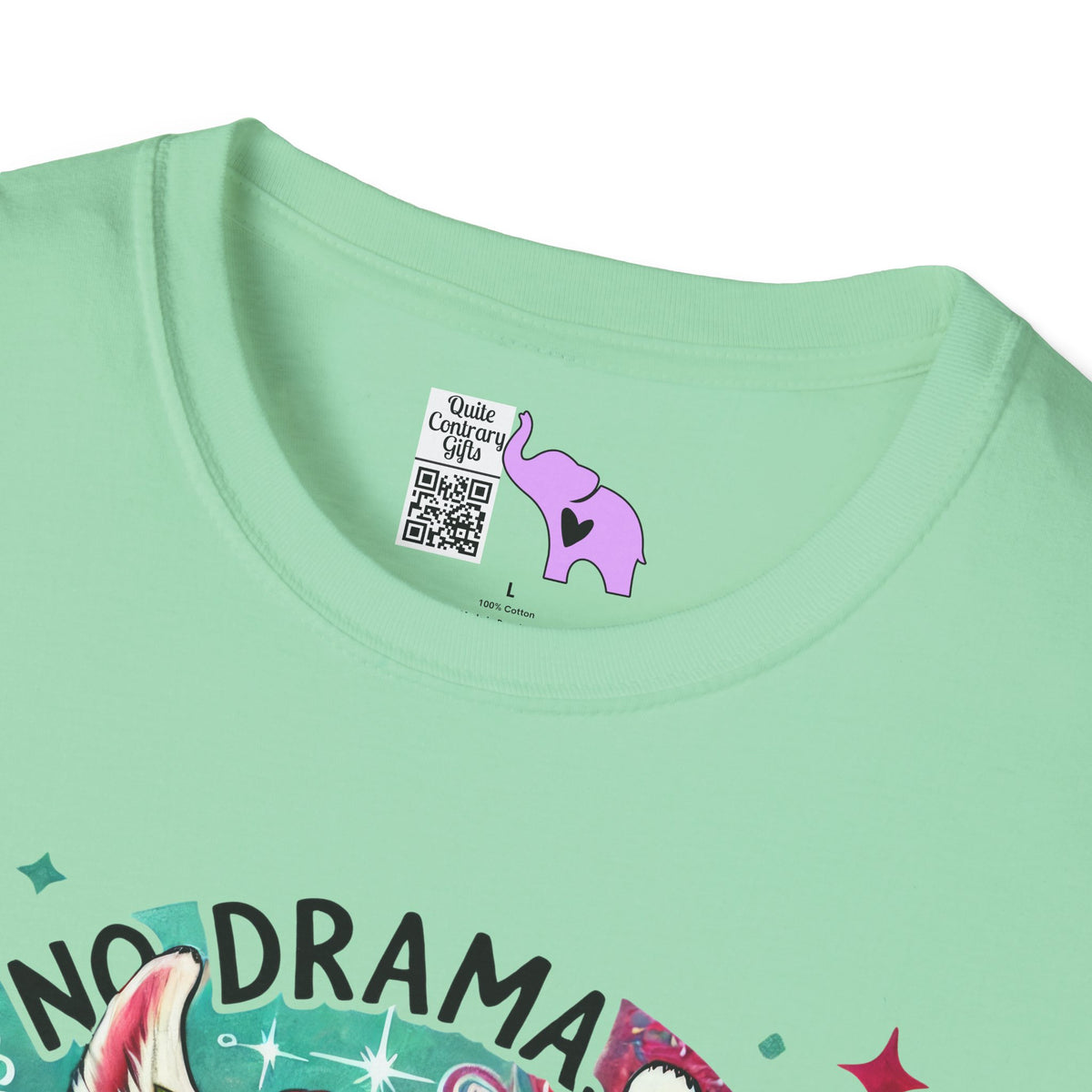 No Drama Just Llama Adult T-shirt