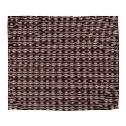 Midnight Clay Cairn Stripes Microfiber Duvet Cover