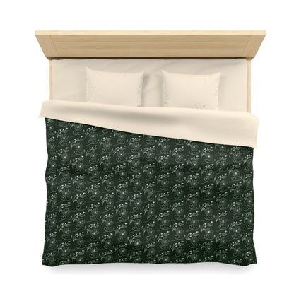 Flowers & Butterflies Microfiber Duvet Cover