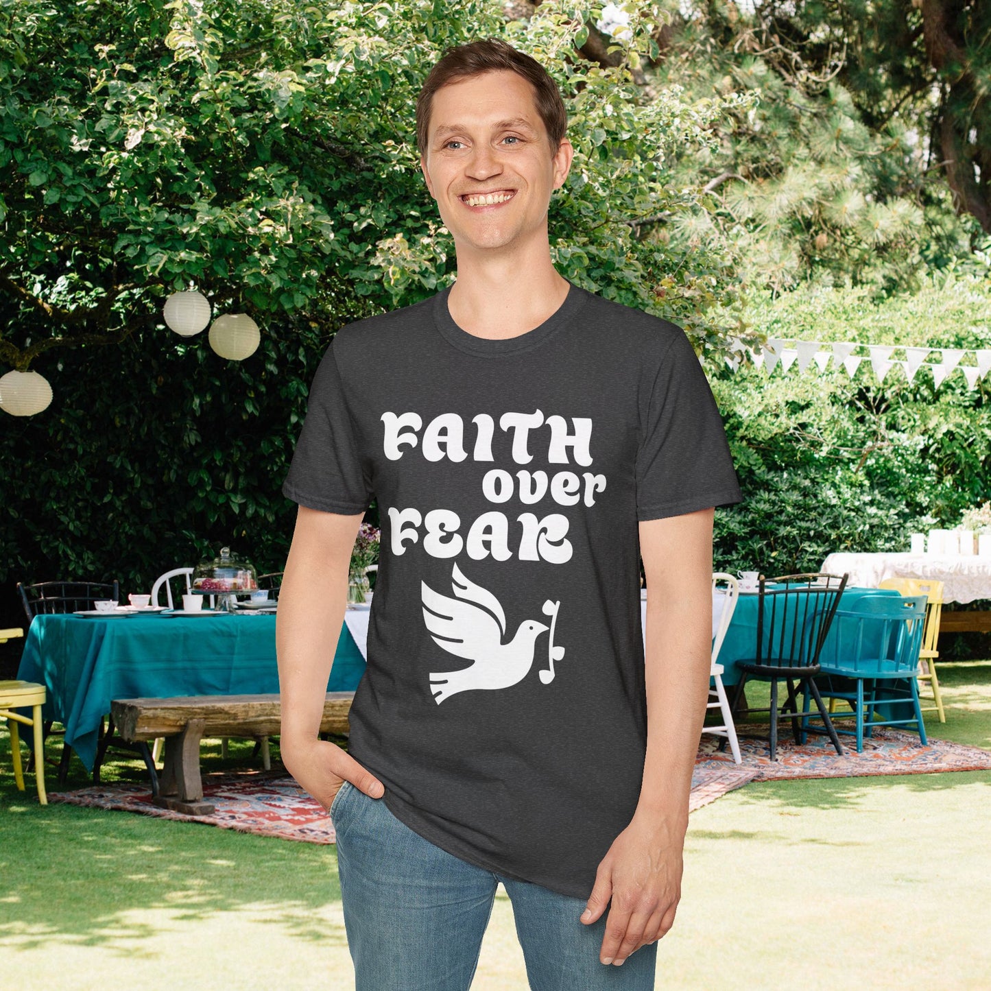 Faith over Fear Adult T-shirt