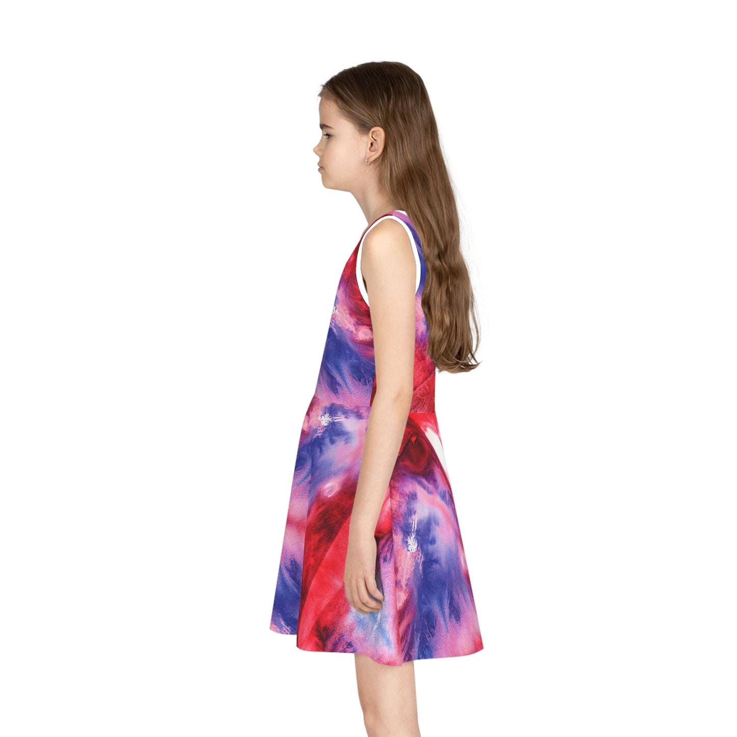 Freedom Swirl Sleeveless Sundress