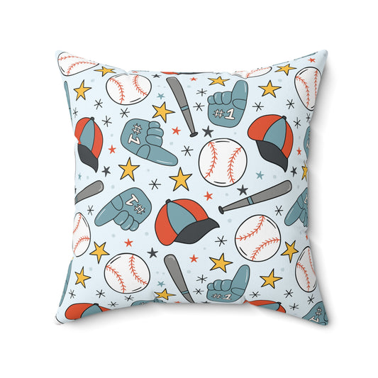 Home Run Heroes Throw Pillow