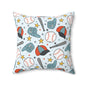 Home Run Heroes Throw Pillow