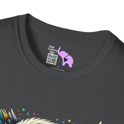 Colorful Bald Eagle Adult T-shirt