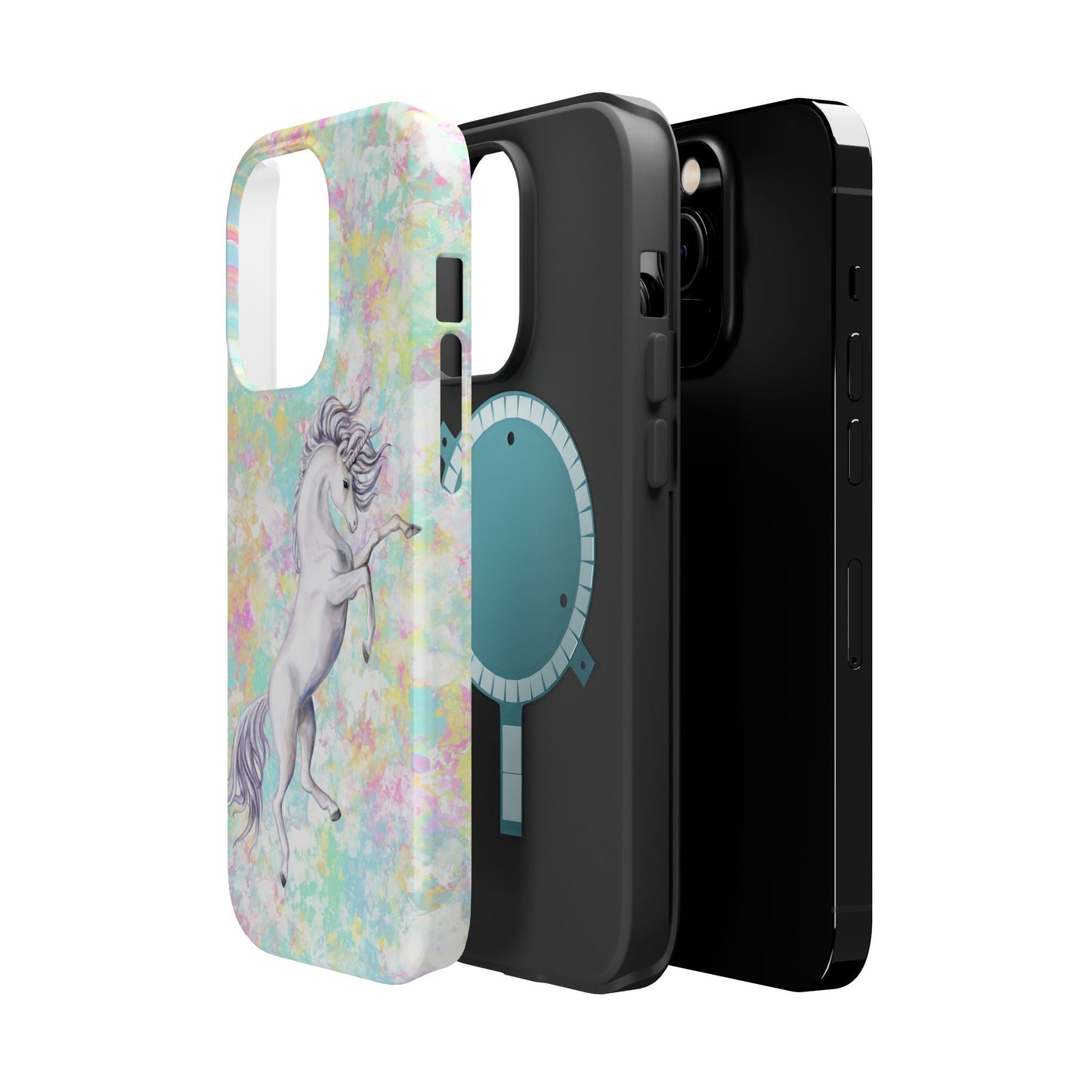 Pastel Pegasus MagSafe® Compatible Tough Case for iPhone