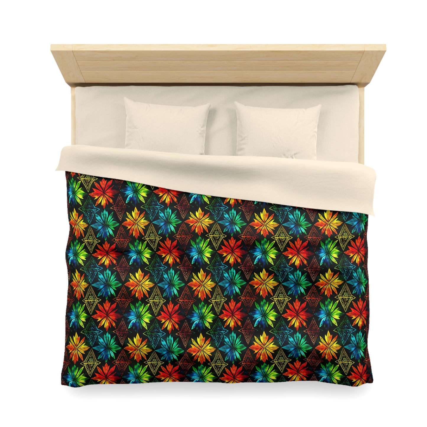 Celebration Mosaic Microfiber Duvet Cover