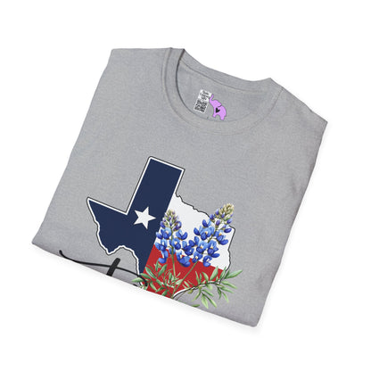 Texas Bluebonnets Adult T-shirt