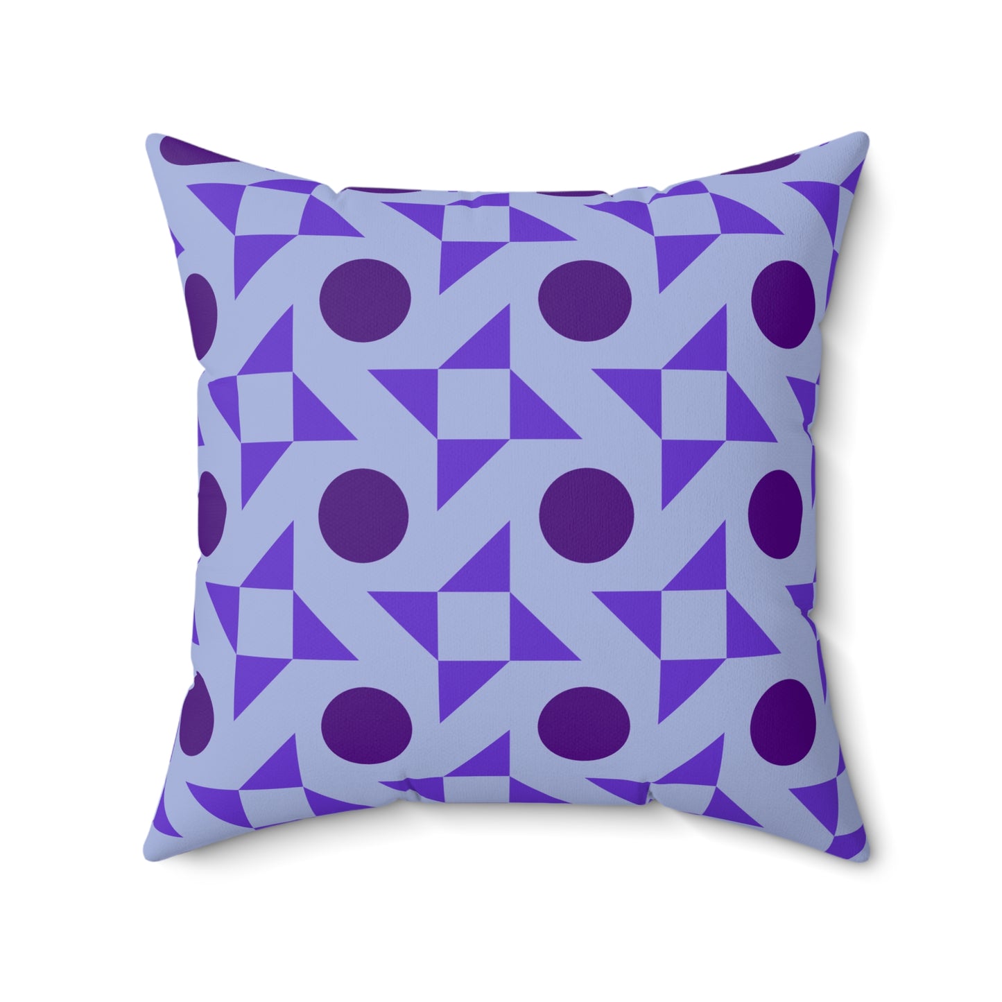 Violet Pinwheels Basic Bedding Set