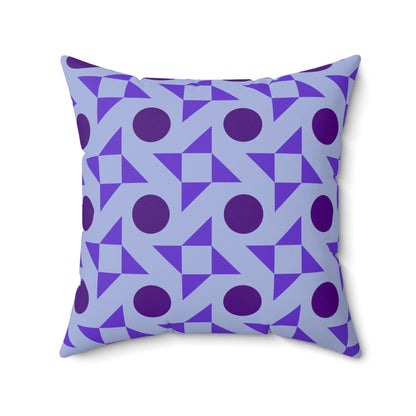 Violet Pinwheels Basic Bedding Set