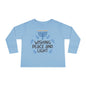 Hanukkah Wishing Peace & Light Toddler Long Sleeve Tee