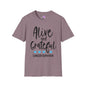 Alive & Grateful Cancer Survivor Adult T-shirt