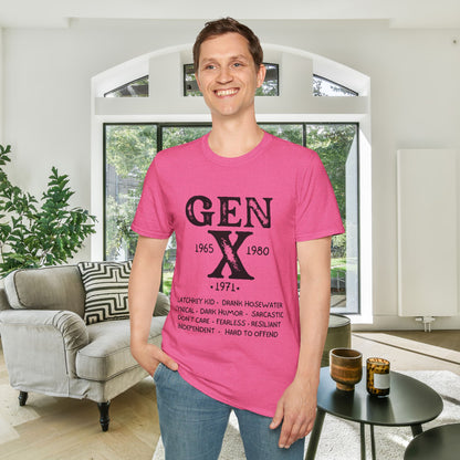 GenX 1971 Adult T-shirt