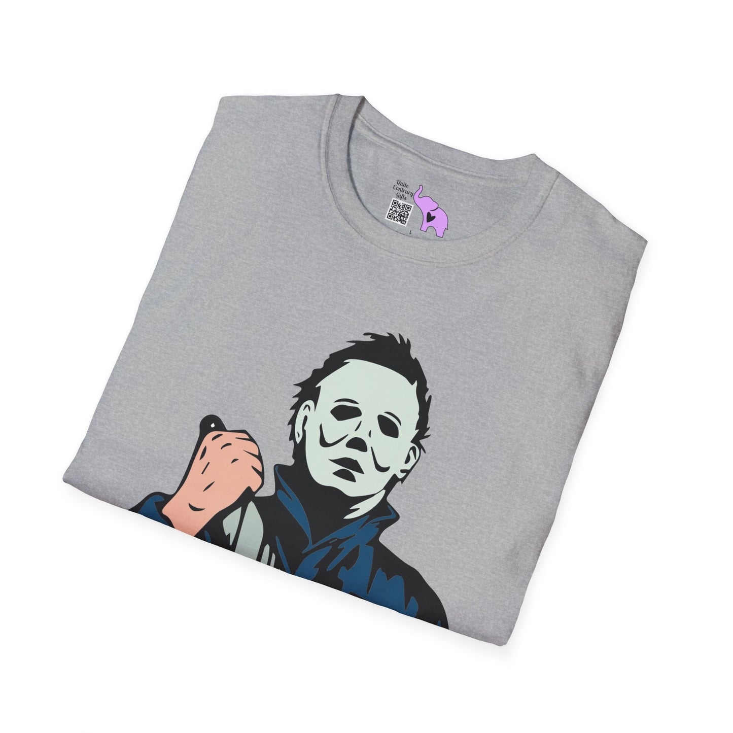 Michael Myers Knife Adult T-shirt