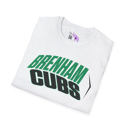 Brenham Cubs (Angled) Adult T-shirt