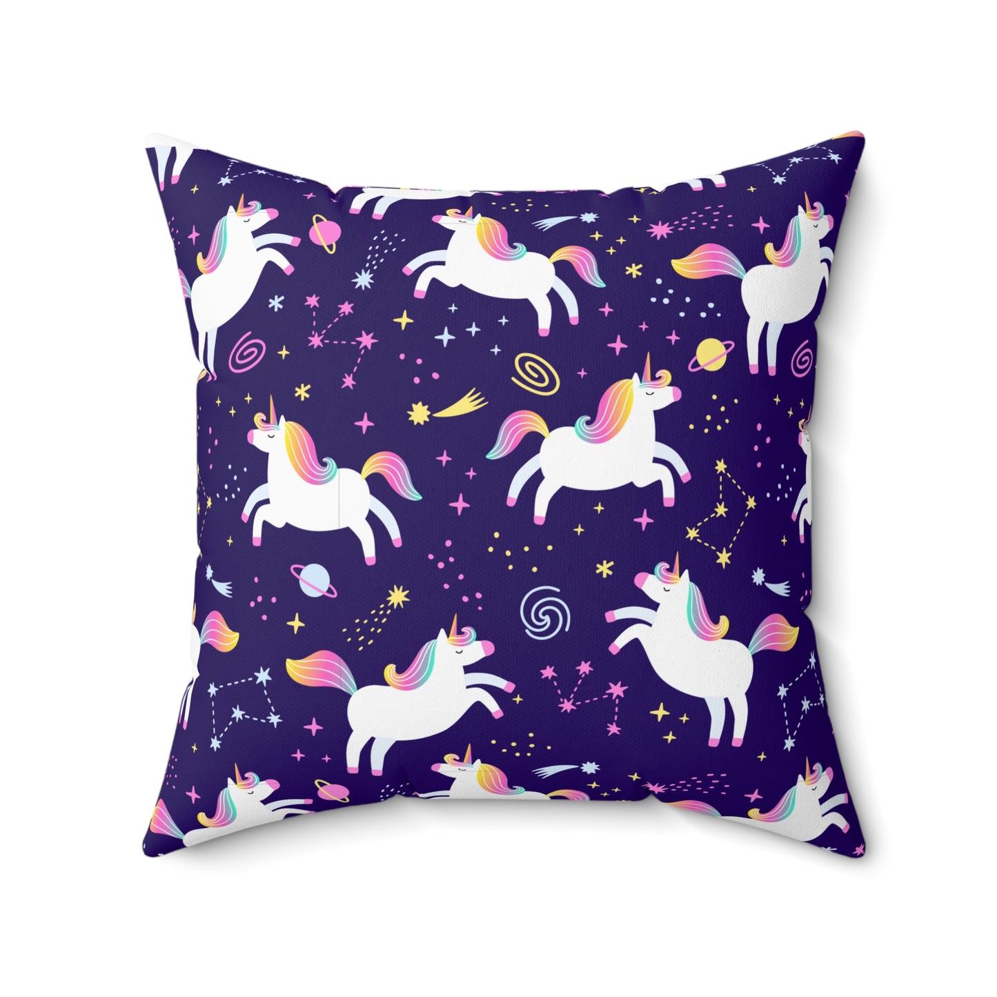 Unicorniverse Throw Pillow