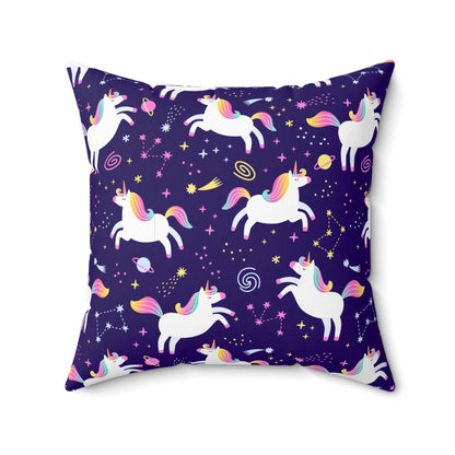 Unicorniverse Throw Pillow
